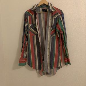 VINTAGE WRANGLER button down